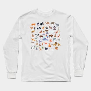 Animal Portrait Collection Long Sleeve T-Shirt